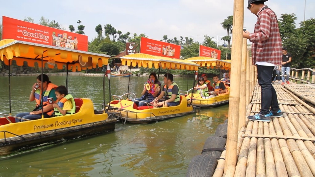 Floating-Market lembang perahu