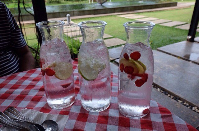 Infused water IDR 15K